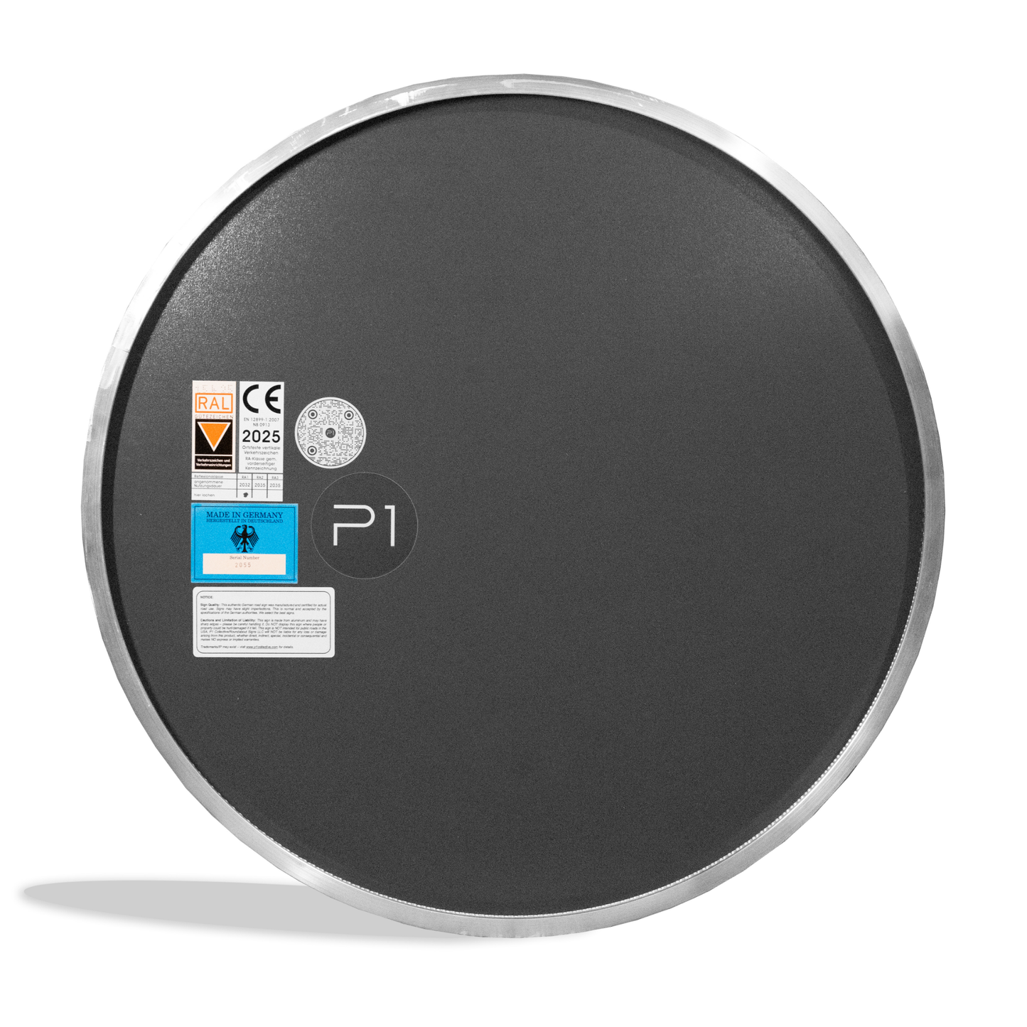 German Autobahn End Restrictions - 'No Speed Limit' Sign